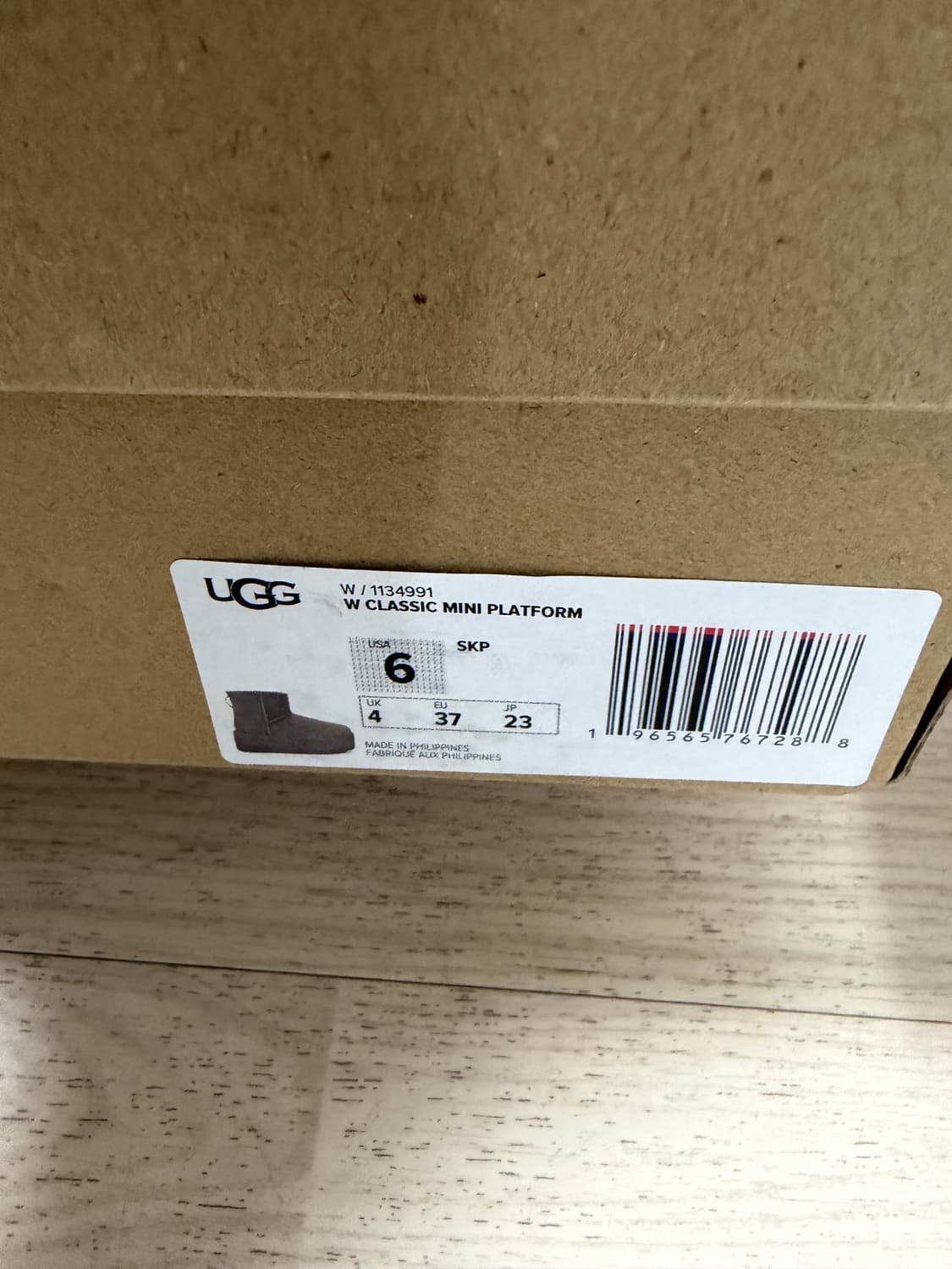 UGG 어그 클래식 미니 플랫폼 부츠 230 상품이미지6