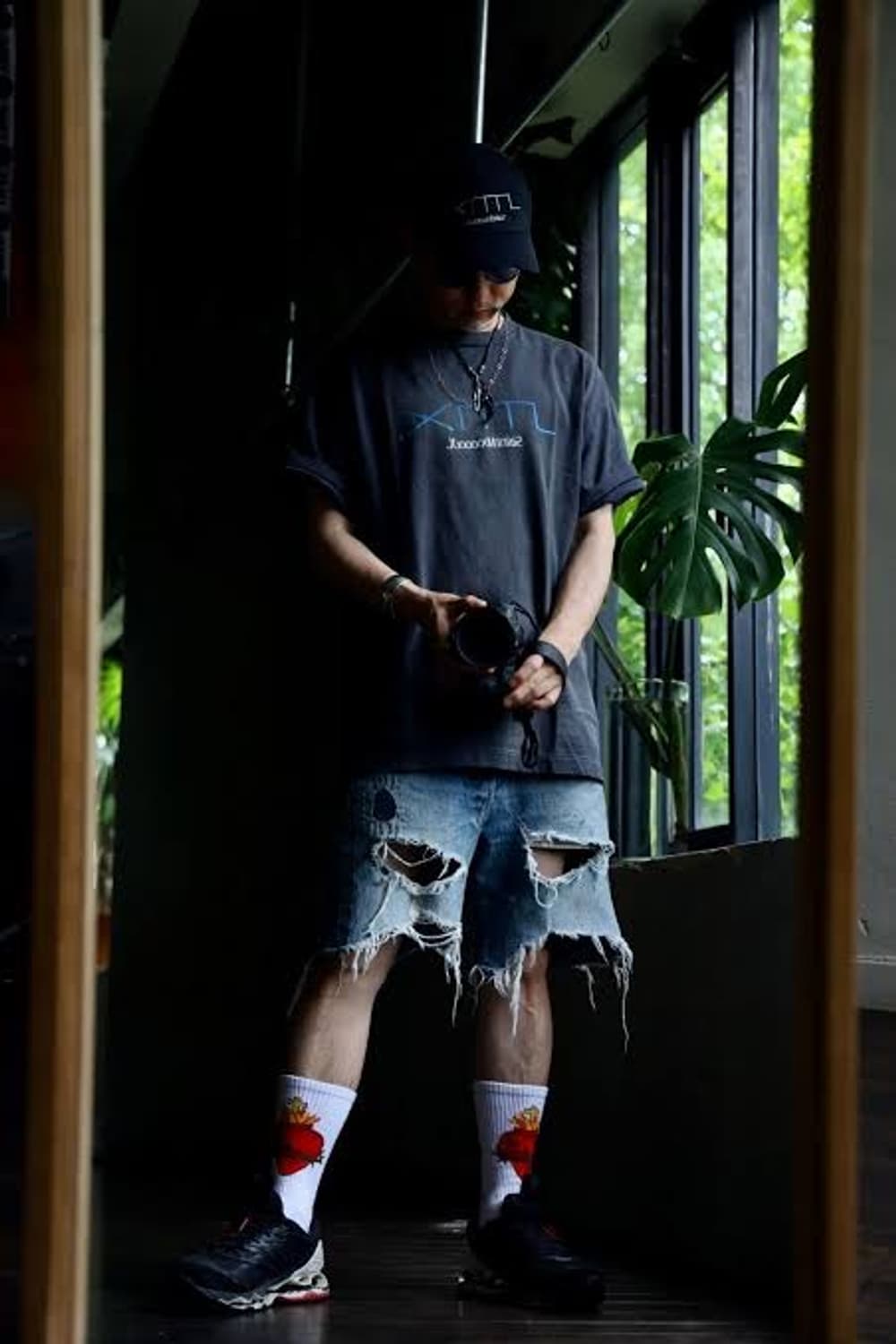 세인트미카엘 데님쇼츠 상품이미지1