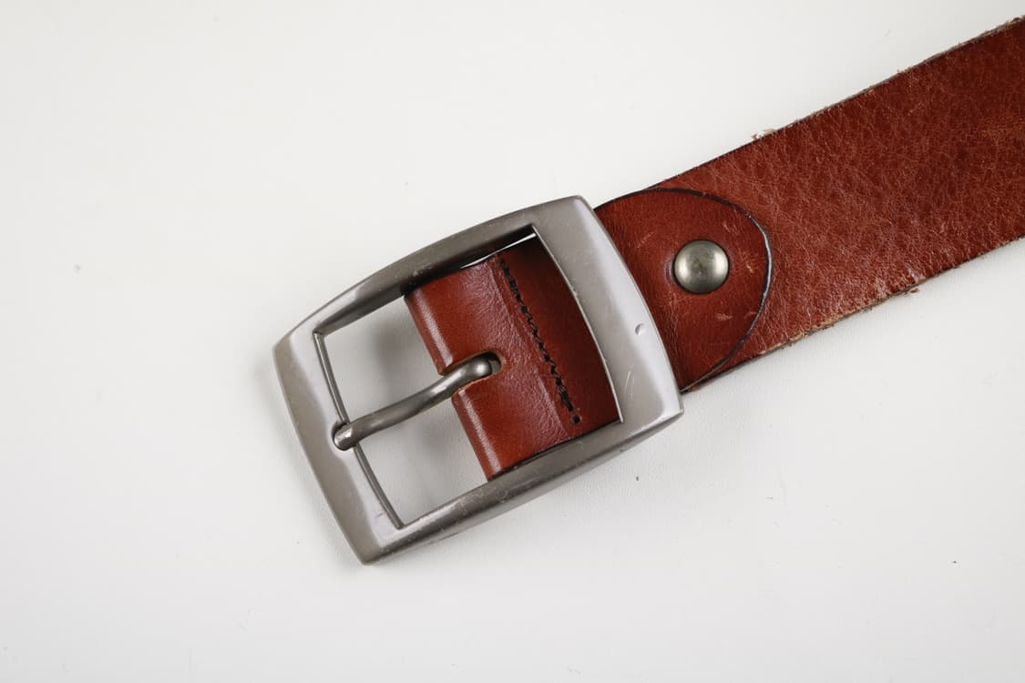 [28~32인치] 빈티지 에이징 소가죽 벨트 상품이미지3