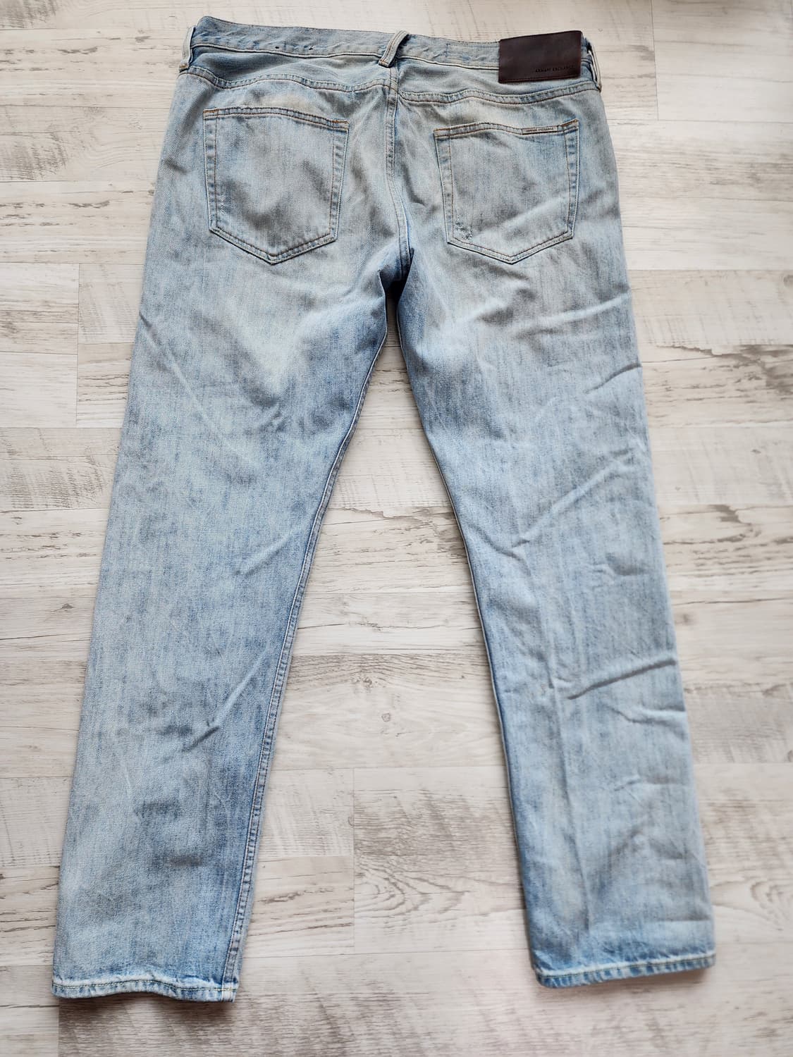 ARMANI 알마니 익스체인지 데님 팬츠. (36~37)인치 연청 청바지 상품이미지2