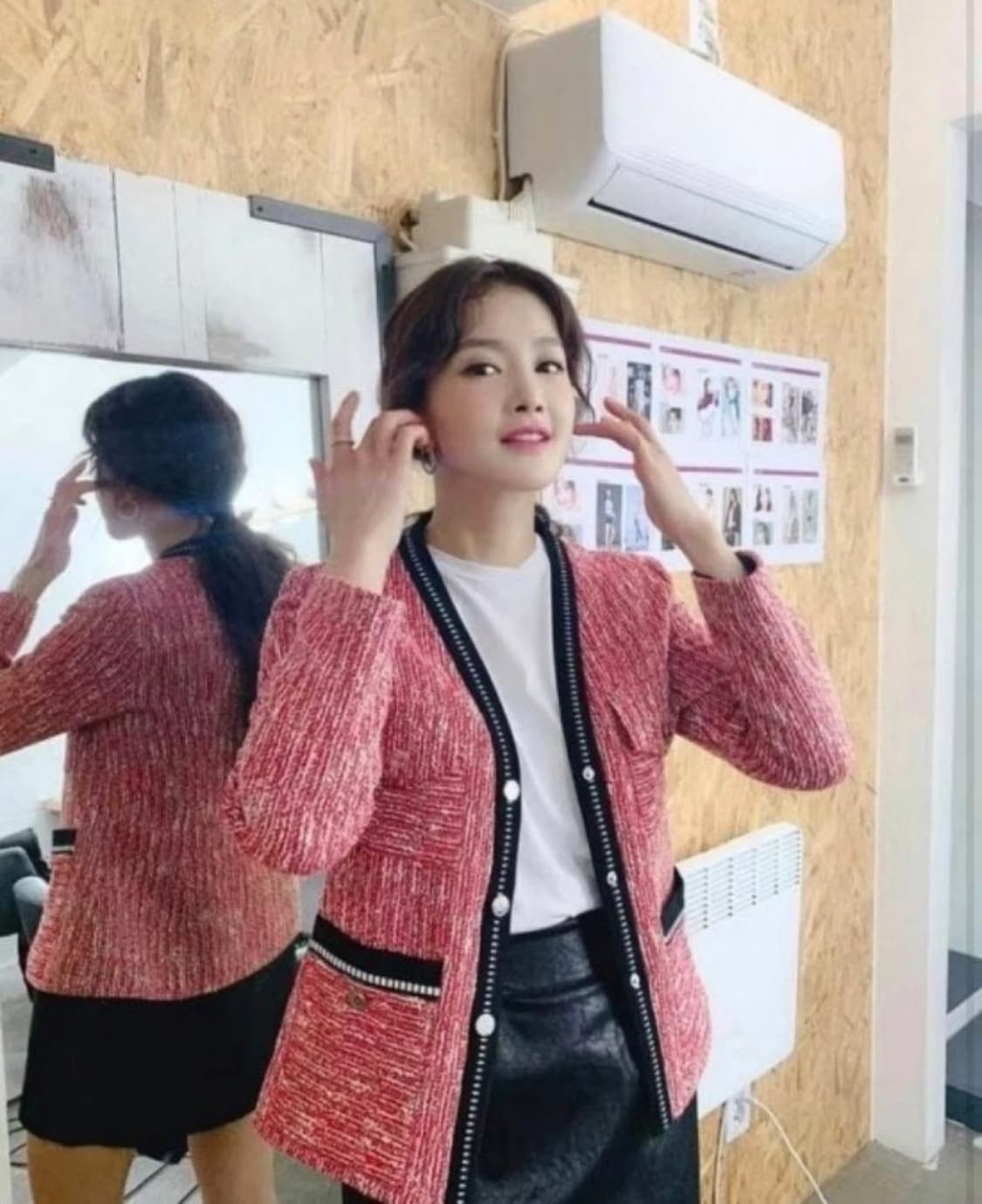 마쥬 maje 트위드 자켓 36사이즈 (이시영자켓) 상품이미지2