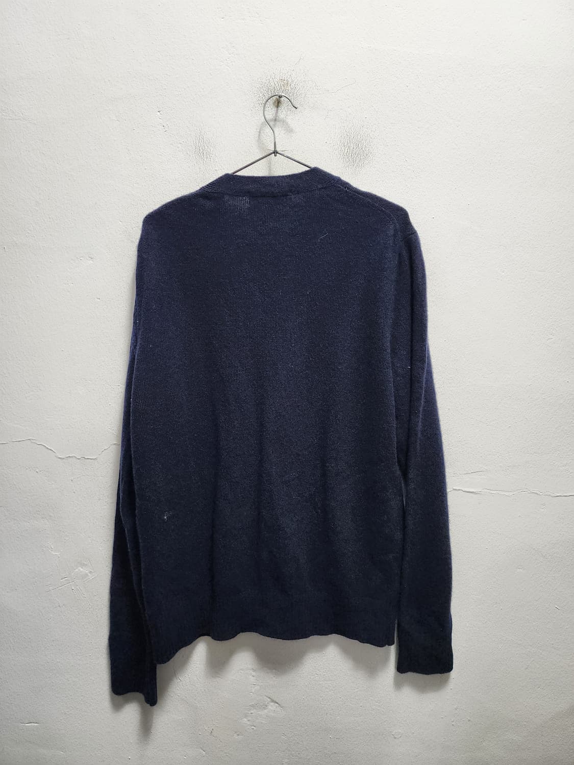 브룩스브라더스 wool 100% 네이비 가디건 상품이미지2