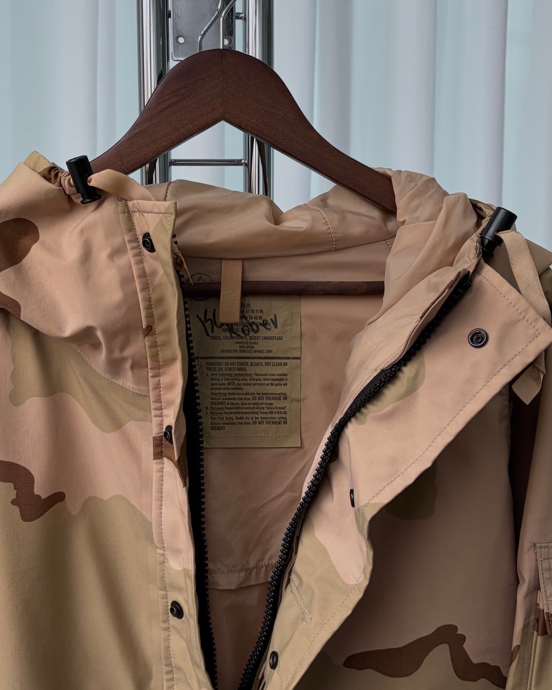 [XL]미군 오리지널 ECWCS 데저트 고어텍스 파카 상품이미지5