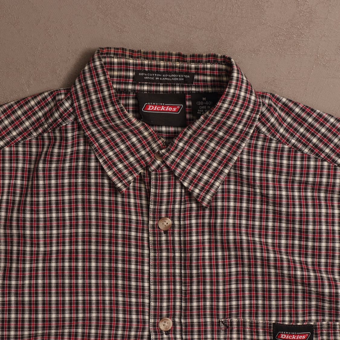 디키즈 체크 워크셔츠 A1585 상품이미지2