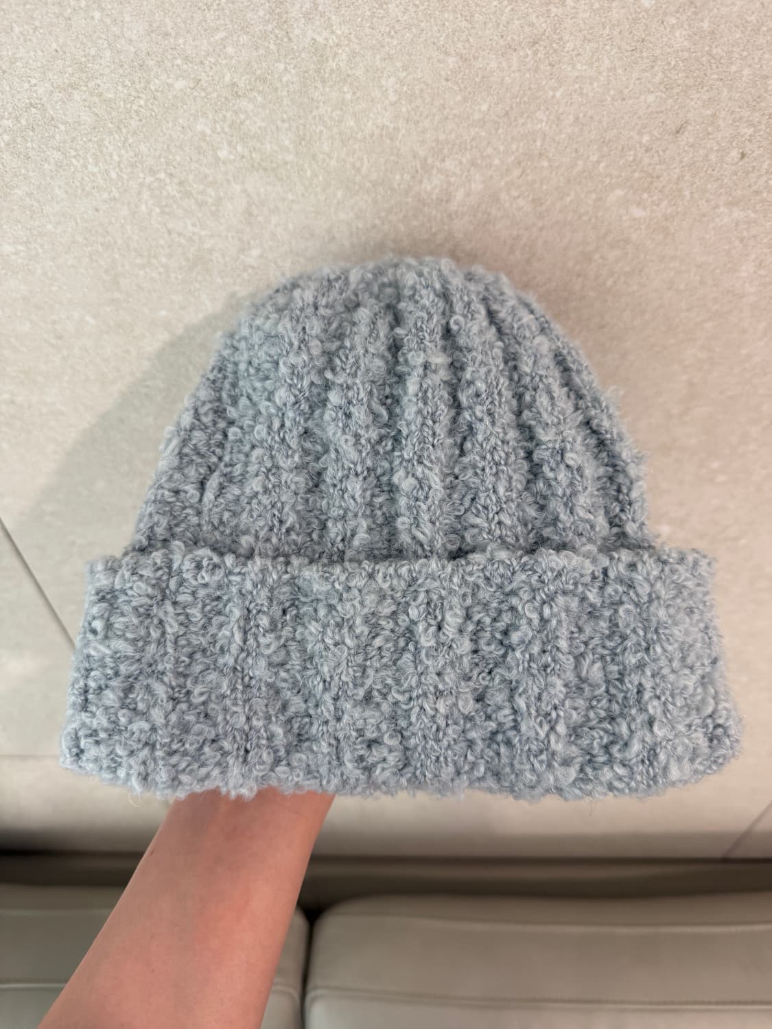 라주 Knit Beanie 스카이블루(현재품절/새상품) 상품이미지5