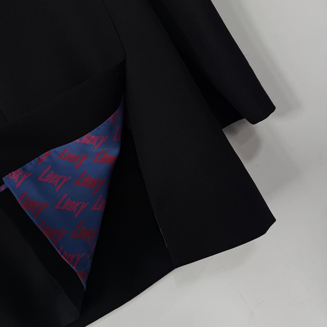 럭키슈에뜨 울 블렌드 테일러드 자켓 상품이미지6