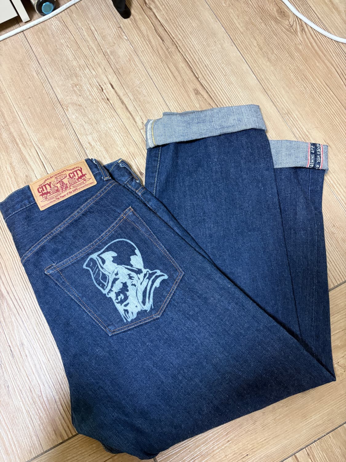 L) 우루스 베이프 셀비지 데님 상품이미지1