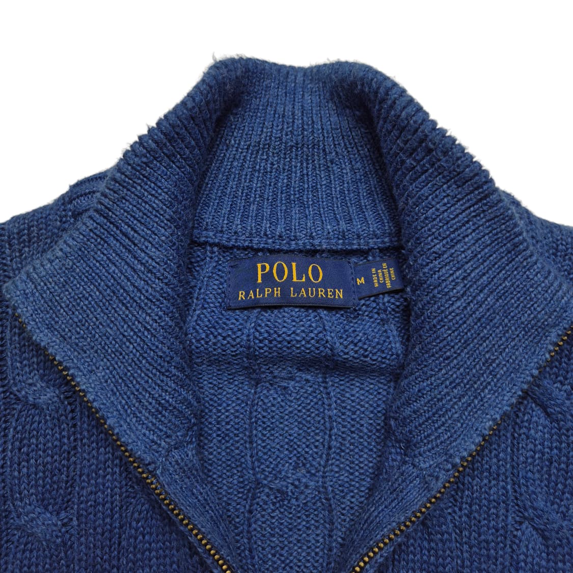 [M] 폴로 랄프로렌 케이블 하프집업니트 상품이미지7