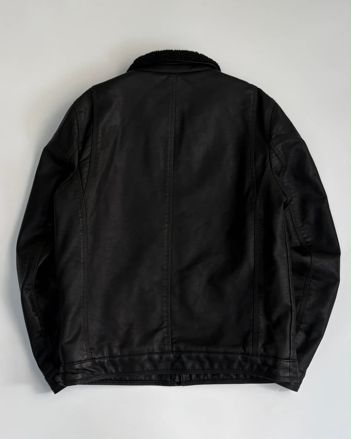 [M] 리바이스 가죽 쉐르파 트러커 자켓 상품이미지2