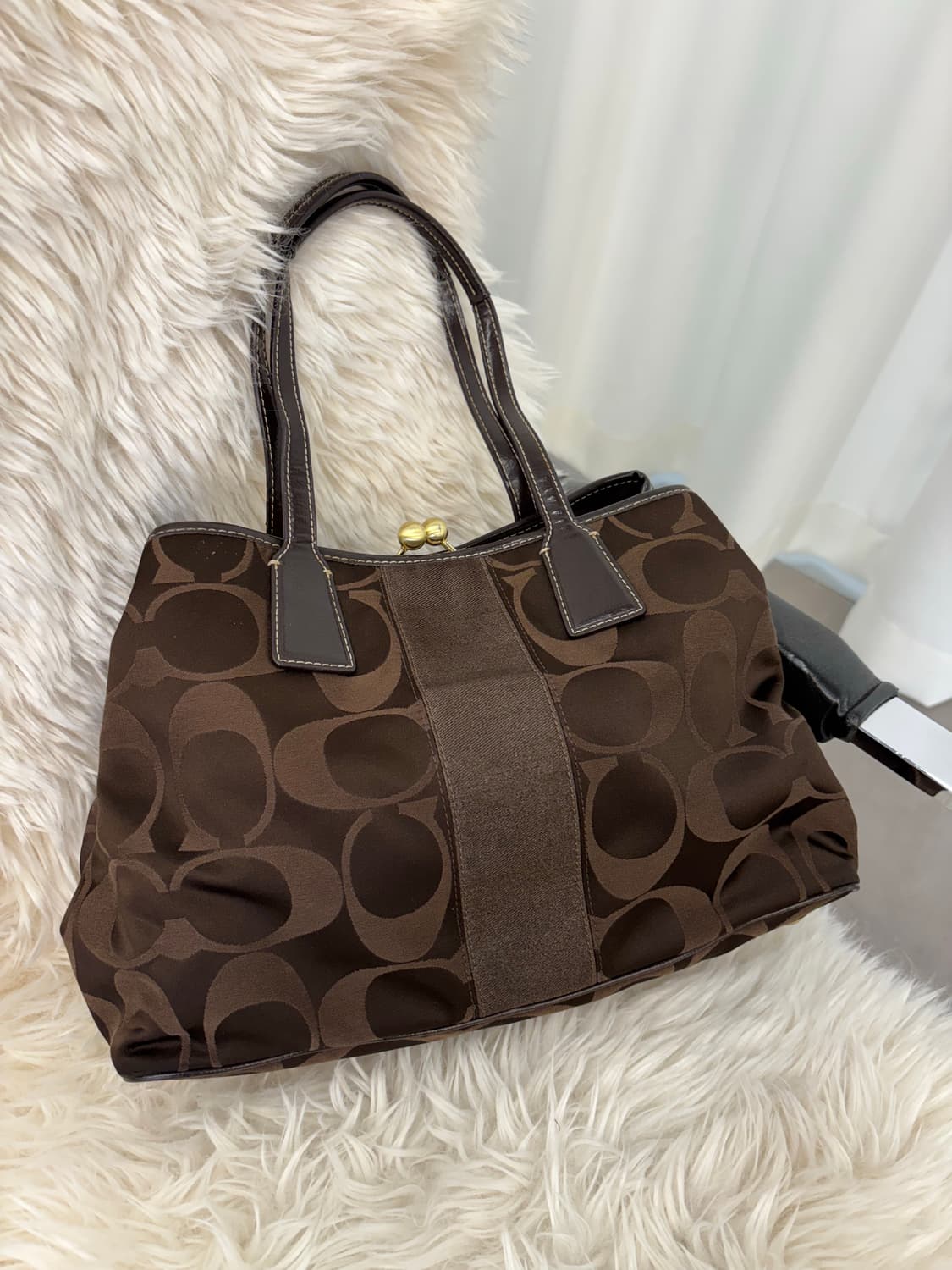 Coach vintage brown bag 상품이미지2