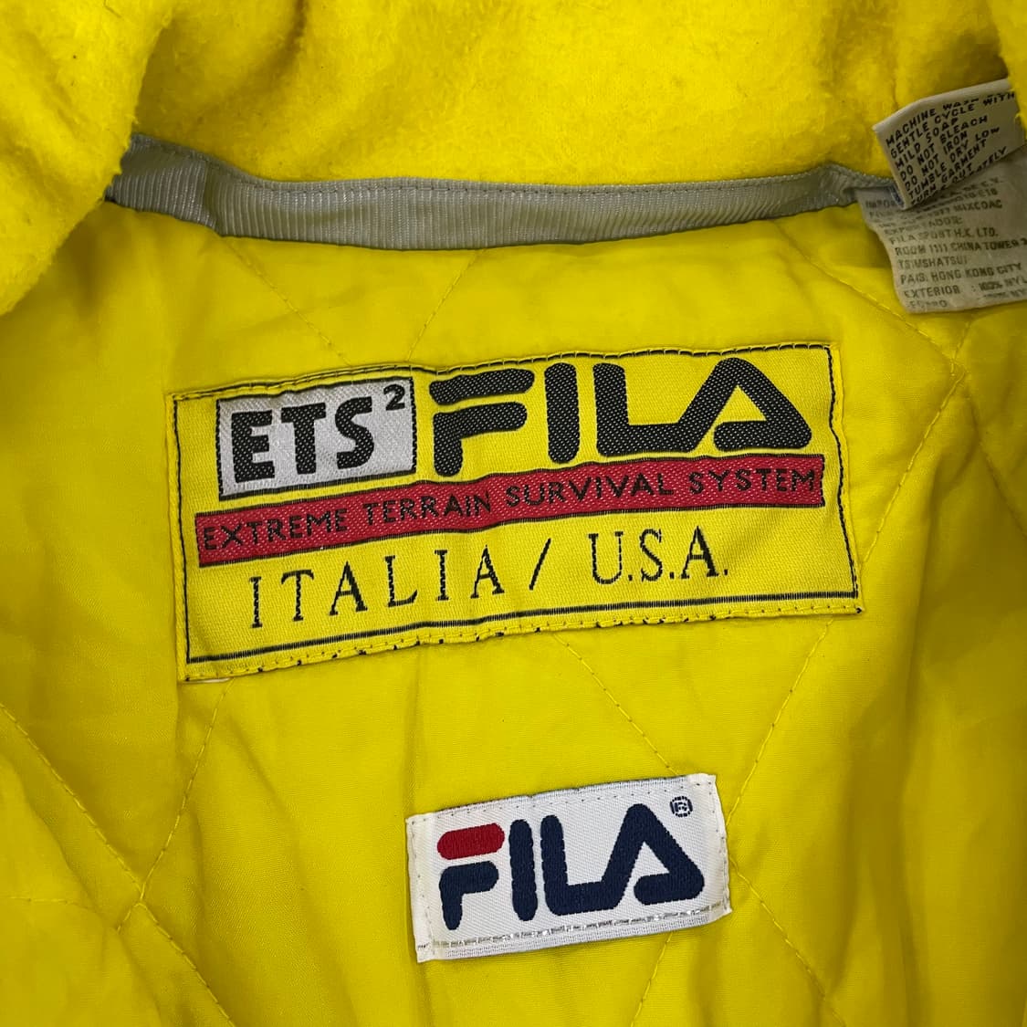 [M] 휠라 빈티지 집업자켓 점퍼 1209EB1 상품이미지3