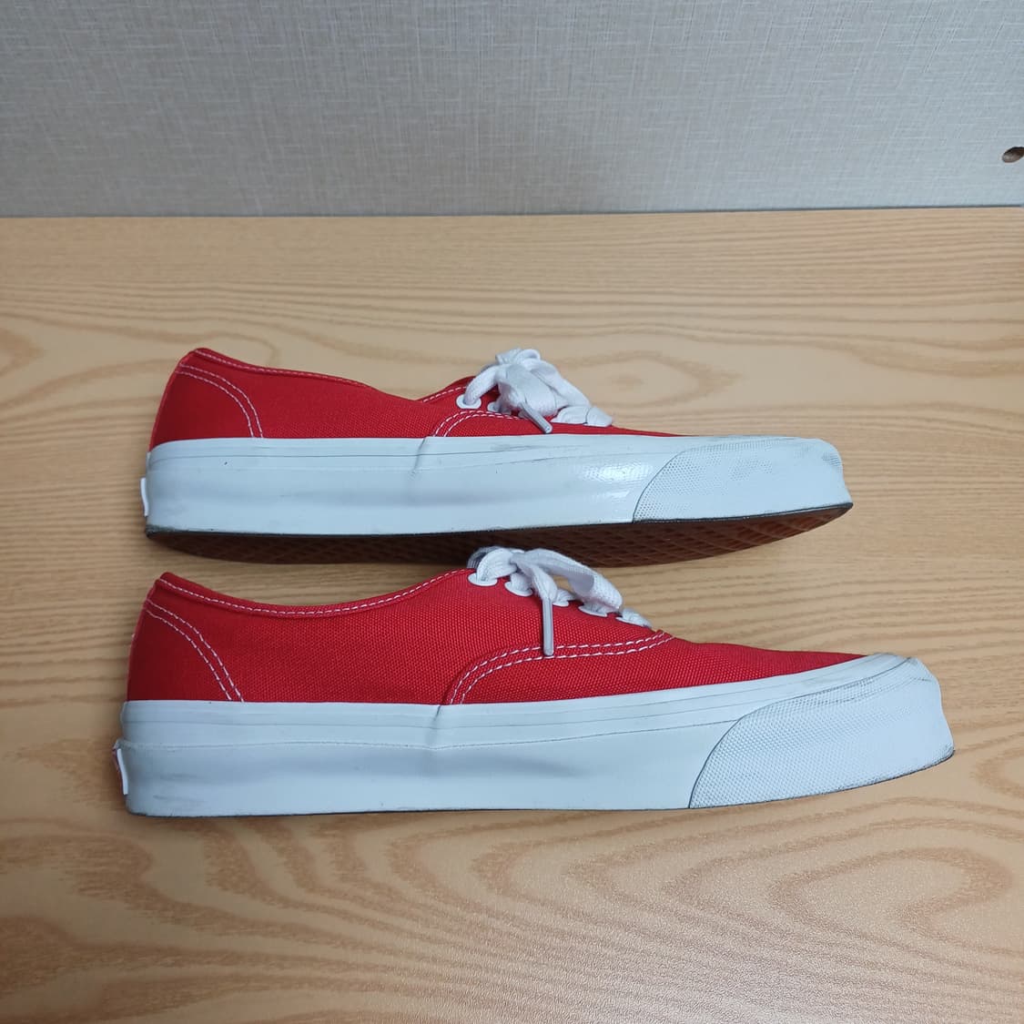 반스 어센틱 OG 볼트 LX 레드 260사이즈 상품이미지4