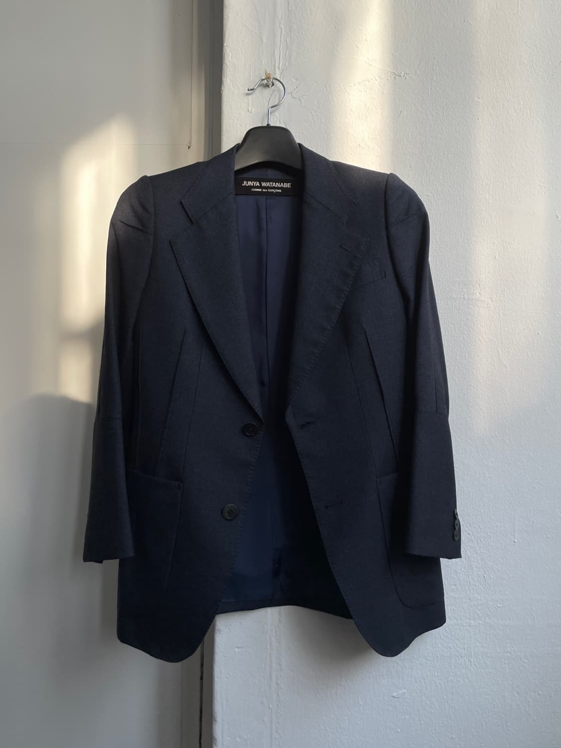 준야 와타나베 꼼데가르송 네이비 울 블레이저 상품이미지2