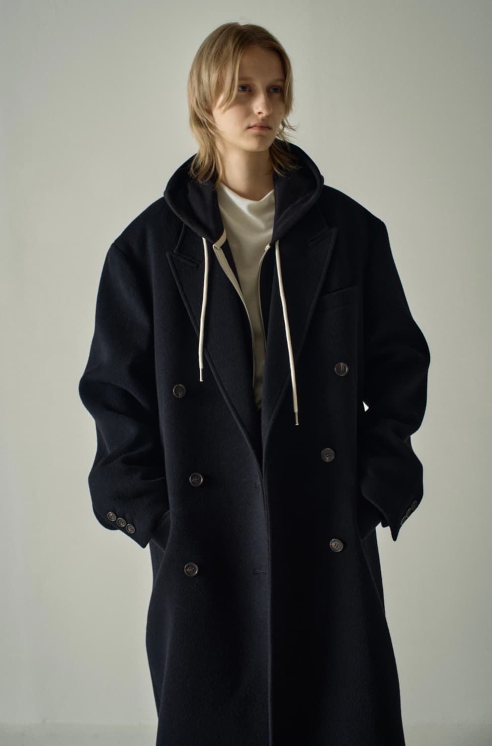 파사드패턴 캐시미어 더블 코트 s 상품이미지1