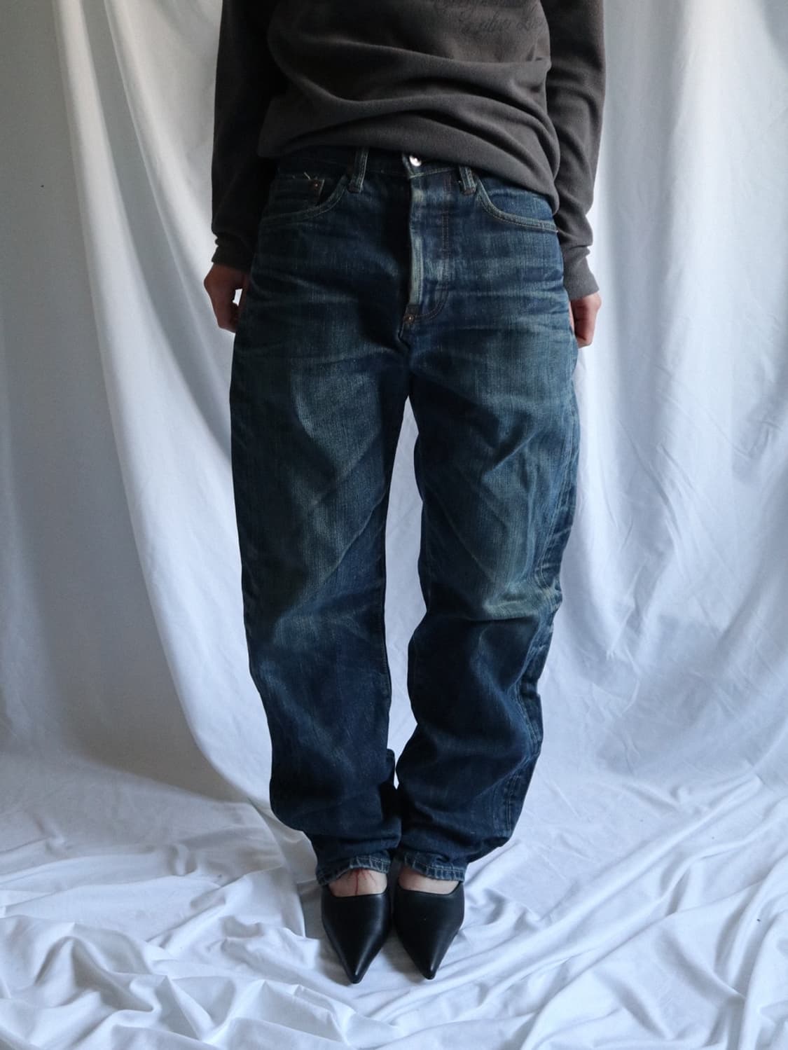 Levi's Cinch Back Selvage Denim 상품이미지2