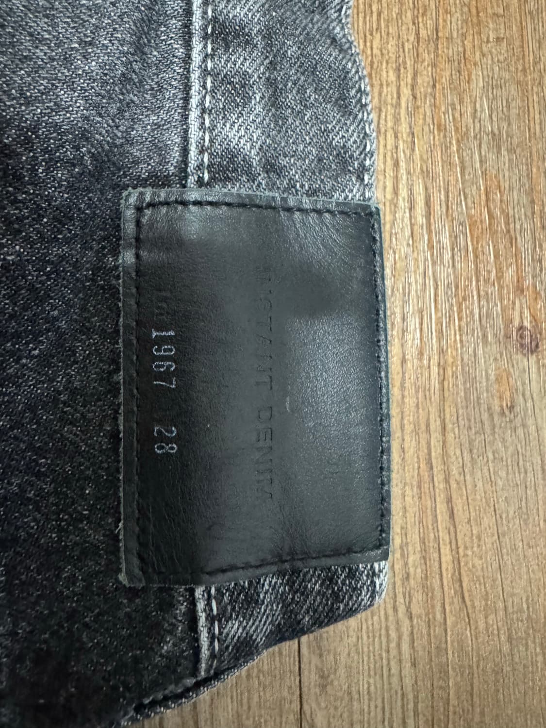 INSTANT DENIM 맨 코튼 데님 팬츠 28 size 상품이미지4