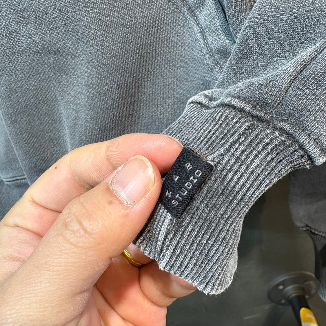 [M] IAB STUDIO 아이앱 스튜디오 피그먼트 후드 상품이미지5