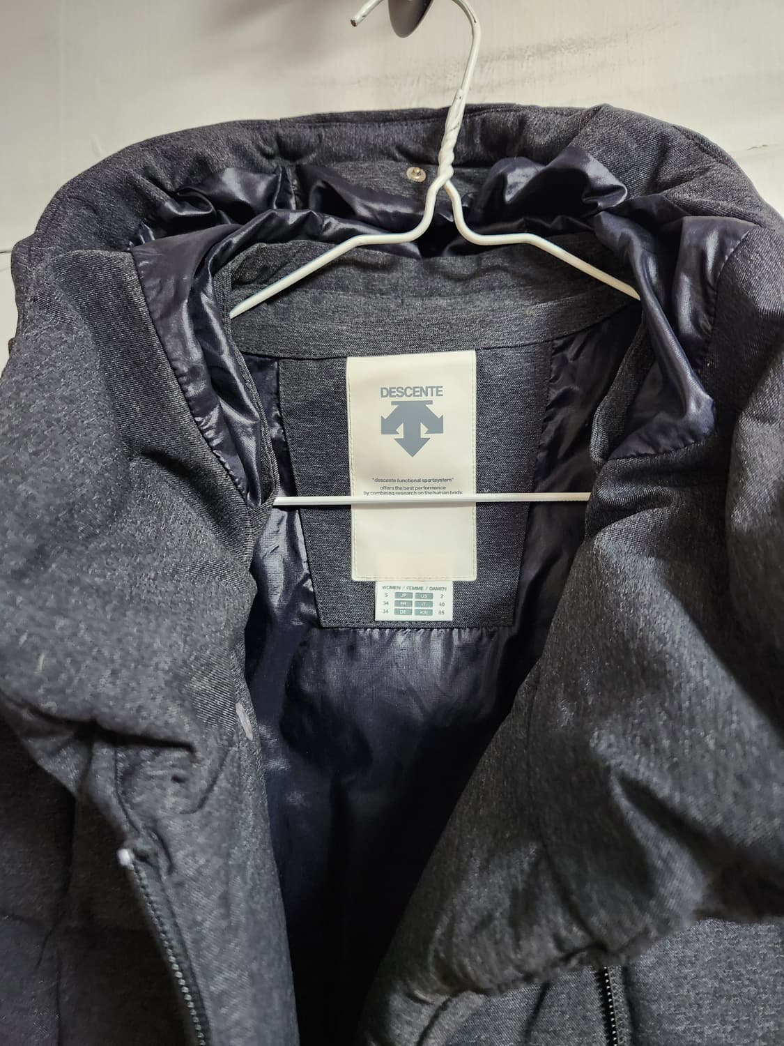 데쌍뜨 여성 다운 숏패딩 S 상품이미지5