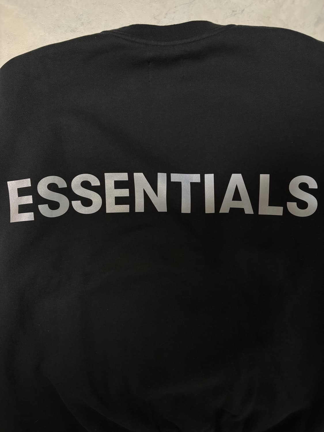 에센셜 리플렉티브 백로고 맨투맨 XL  상품이미지2