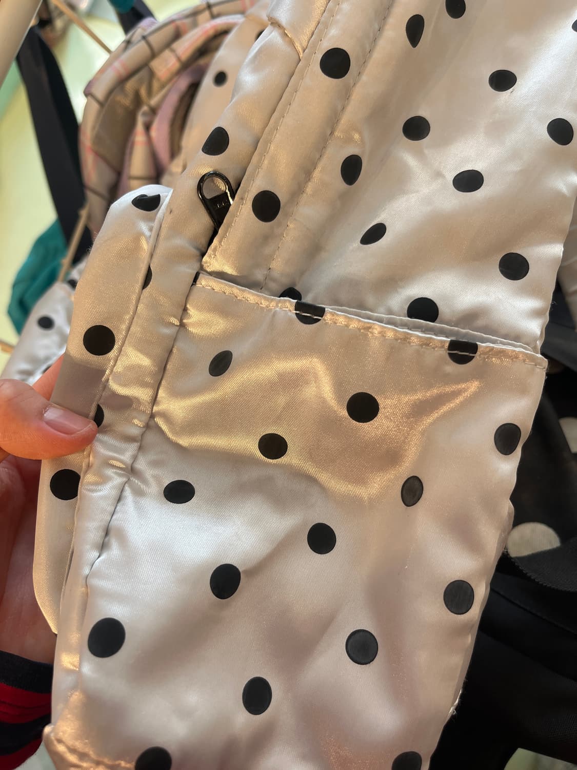 시스터제니 실버 도트 백팩 ➰ 상품이미지7