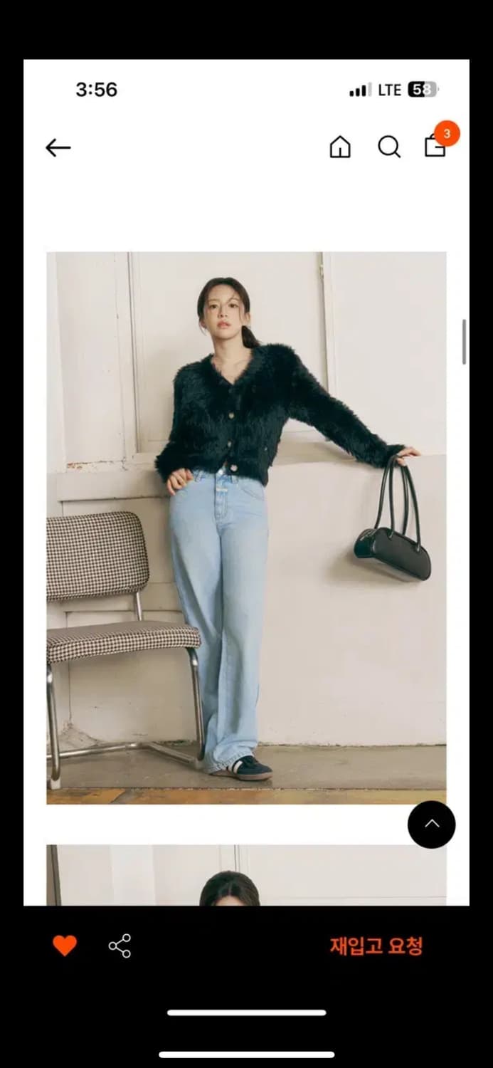 마리떼 프랑소와 저버 w high stright denim 상품이미지3