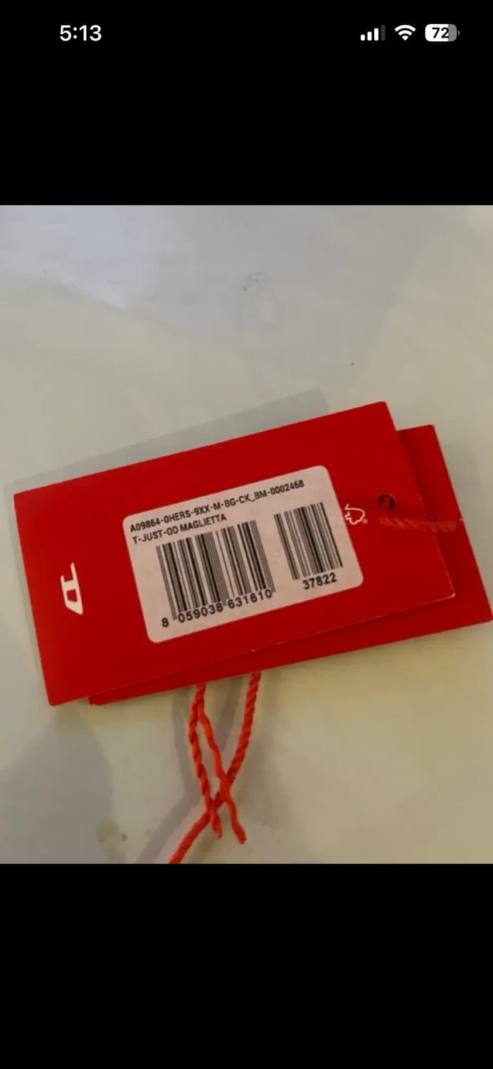 디젤 메탈리카 블랙 반팔 m 판매합니다 상품이미지5