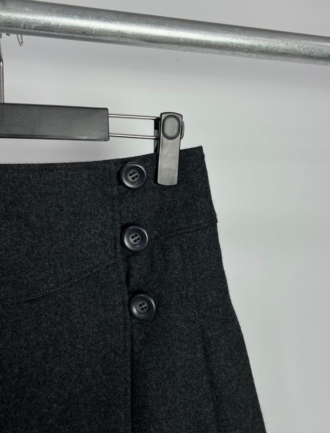 [JILLSTUART] 버튼 울 랩스커트 상품이미지2