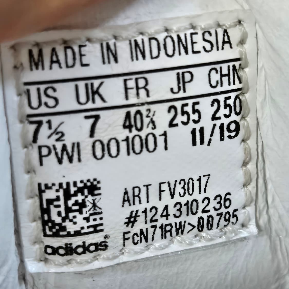 255 아디다스 슈퍼스타 레이스리스 흰검 상품이미지10