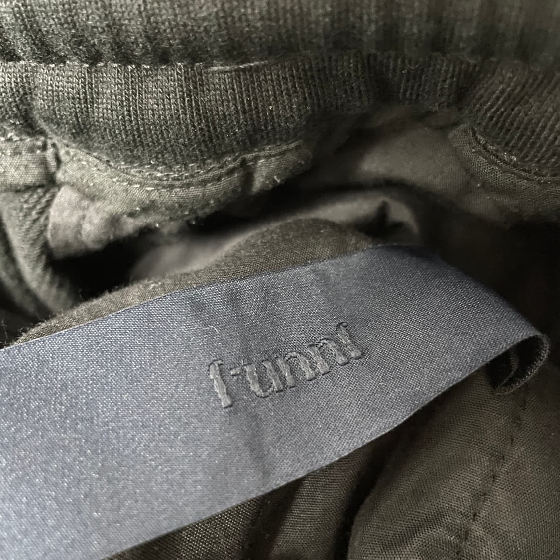 준지 로고 트레이닝 팬츠 블랙 46 상품이미지6