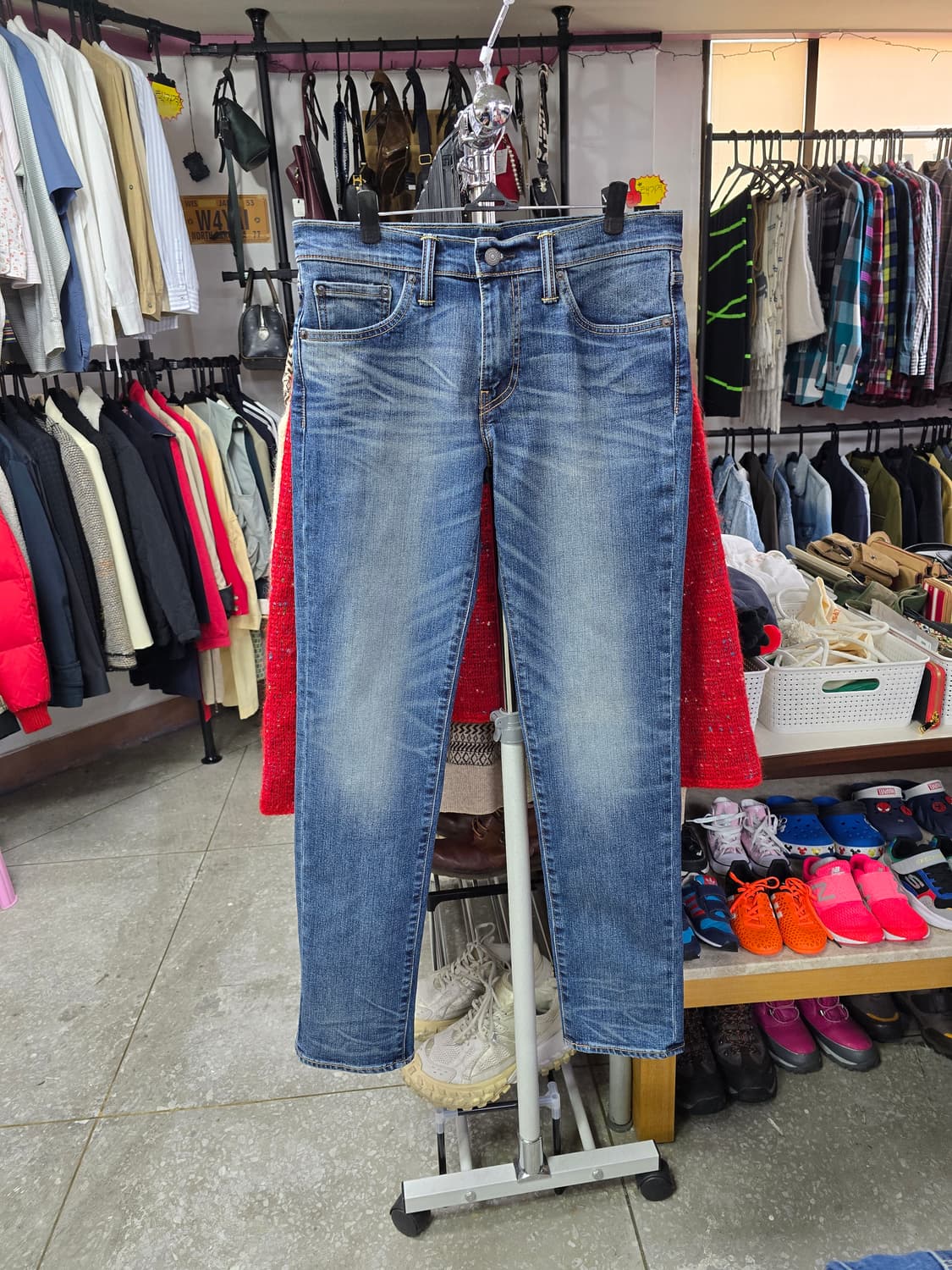 리바이스 511 데님 워싱 청바지 (1271) 상품이미지1