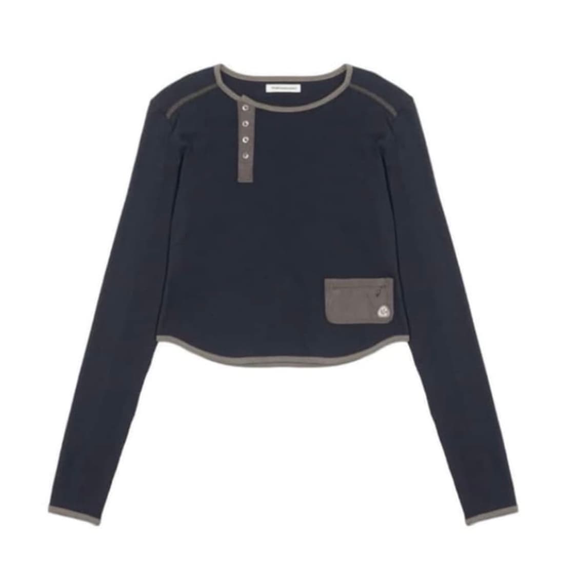 SUU 스마트어반유즈풀 언발 롱슬리브 네이비 상품이미지1