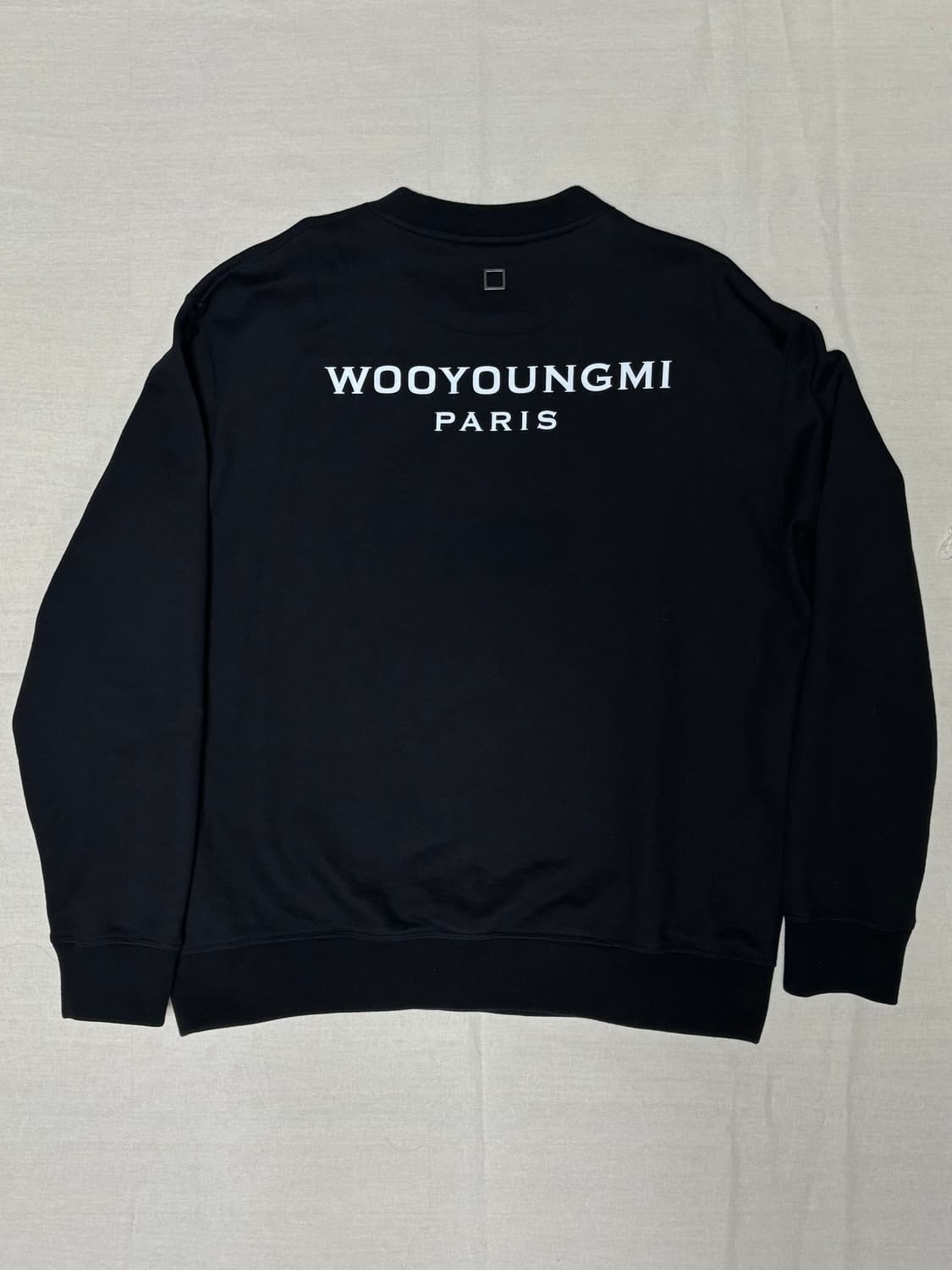 25년 구매) 우영미 백로고 맨투맨 [50] 상품이미지5