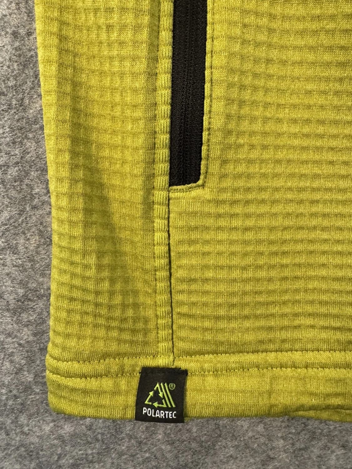 마운틴하드웨어 남성 폴라텍 파워 그리드 후드집업 문 모스 헤더 상품이미지4