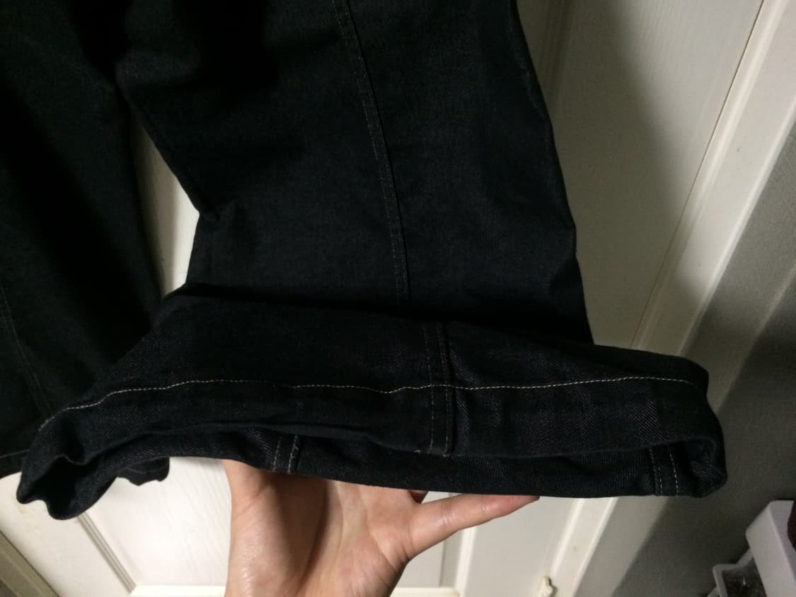 아캄 - 98 Printed Knee Pin-tuck Denim Pant 상품이미지5