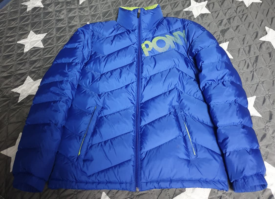 PONY 올드스쿨 레터링 덕다운 패딩 (M) 상품이미지1