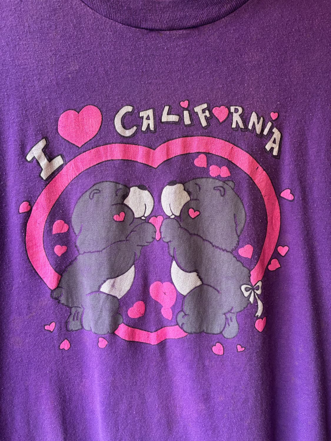 80s “I ♥ California” Bunny Graphic Tee 상품이미지2