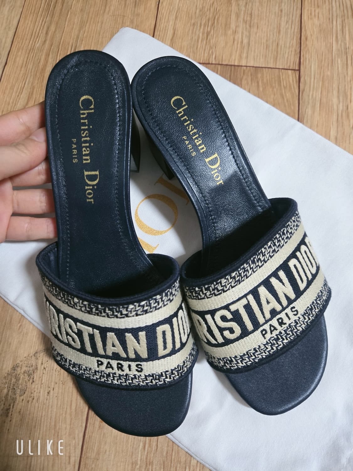 DIOR 디올 샌들힐 뮬 슬리퍼 36사이즈 신발 상품이미지1