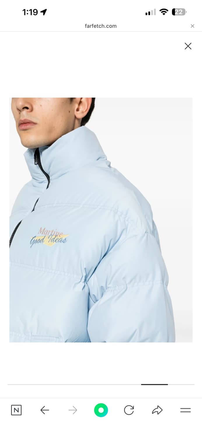 마틴로즈 / 돌 푸퍼 아이시 블루 / m 상품이미지5