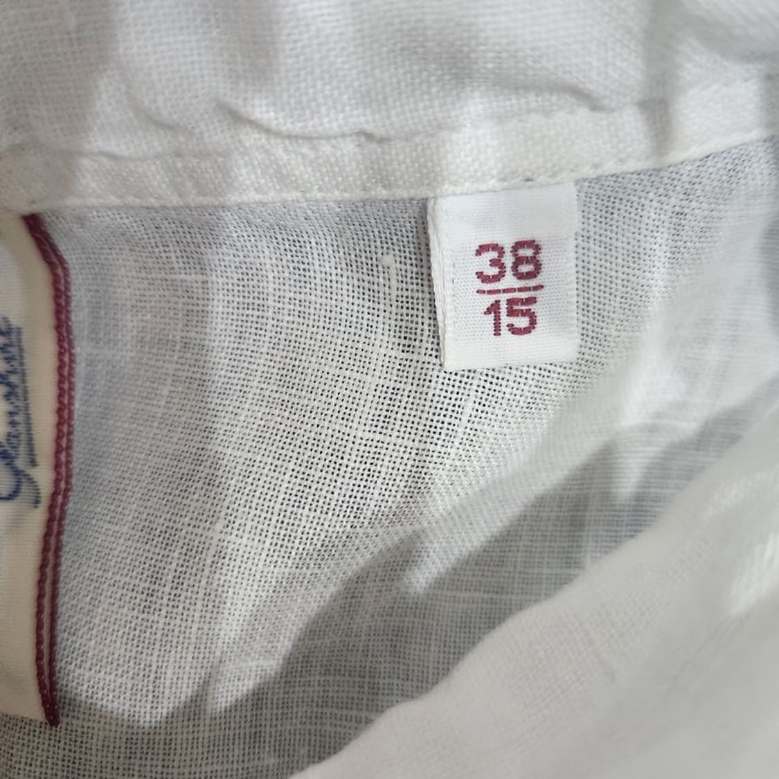 [남38(M)]글랜셔츠 하프버튼 린넨 셔츠[Y64-173] 상품이미지9