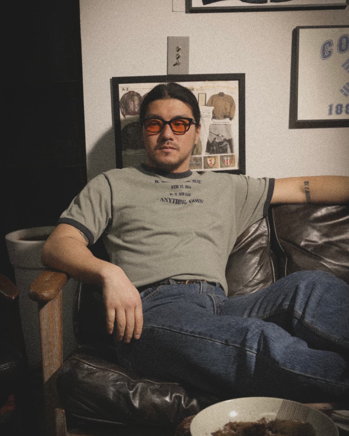 모쿠토 Anything-Goes 링거티 - 차콜 M/L/XL 상품이미지5