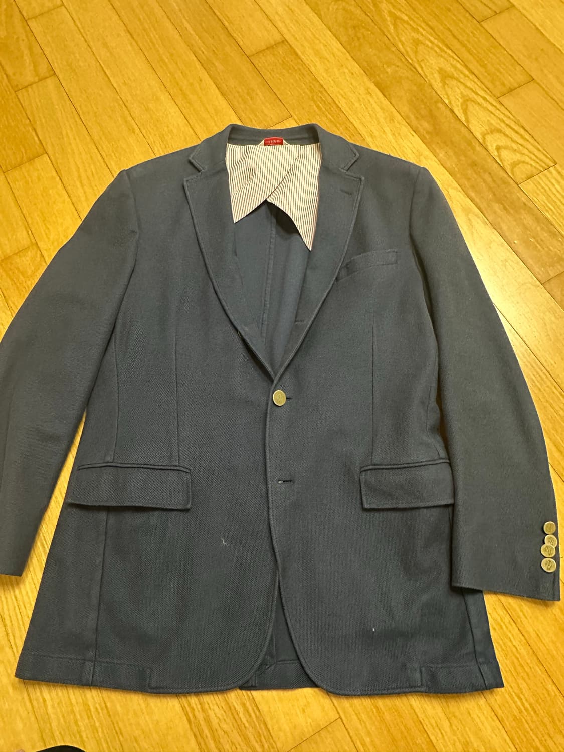 브룩스 브라더스 레드플리스 네이비 코튼 자켓 40R (포르투갈 메이드) 상품이미지1