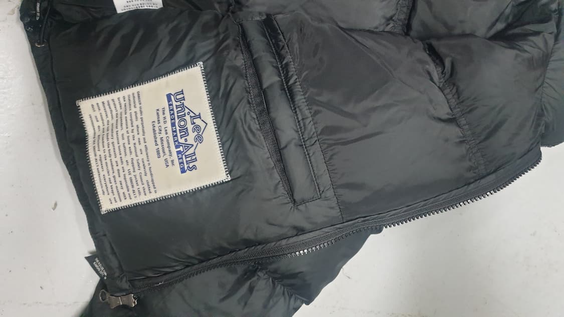 lee 리 블랙 숏패딩 상품이미지7