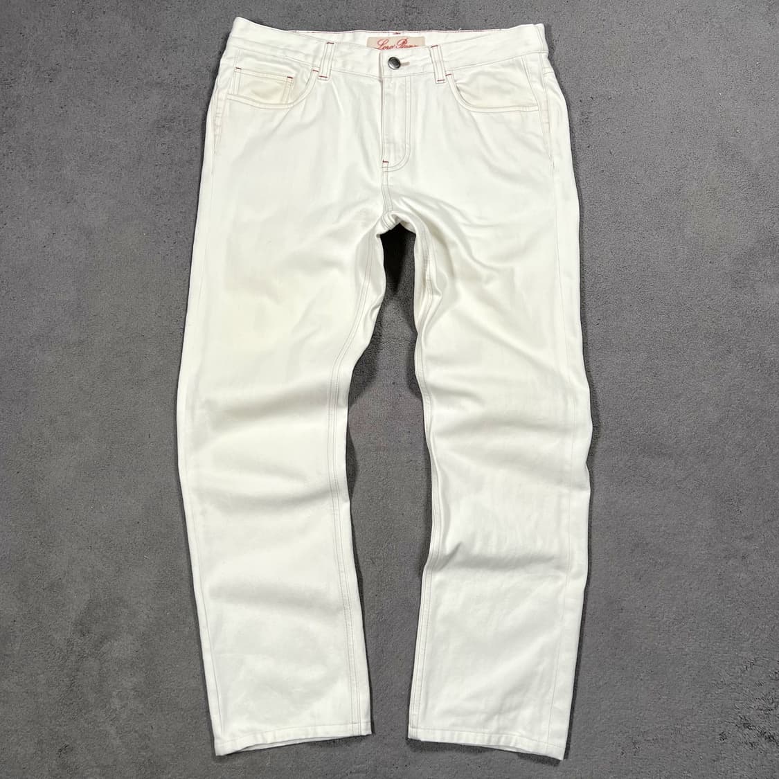 Loro Piana 로로 피아나 화이트 코튼 팬츠  상품이미지1