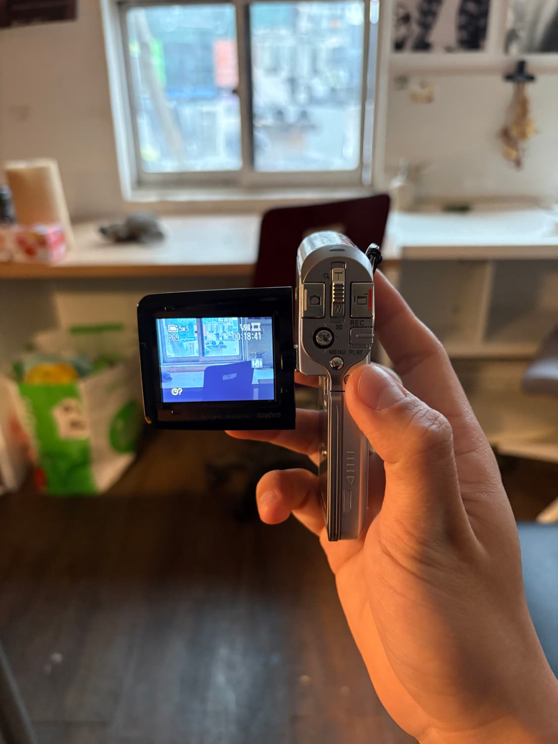 산요 작티 vpc c5 디지털캠코더 상품이미지3