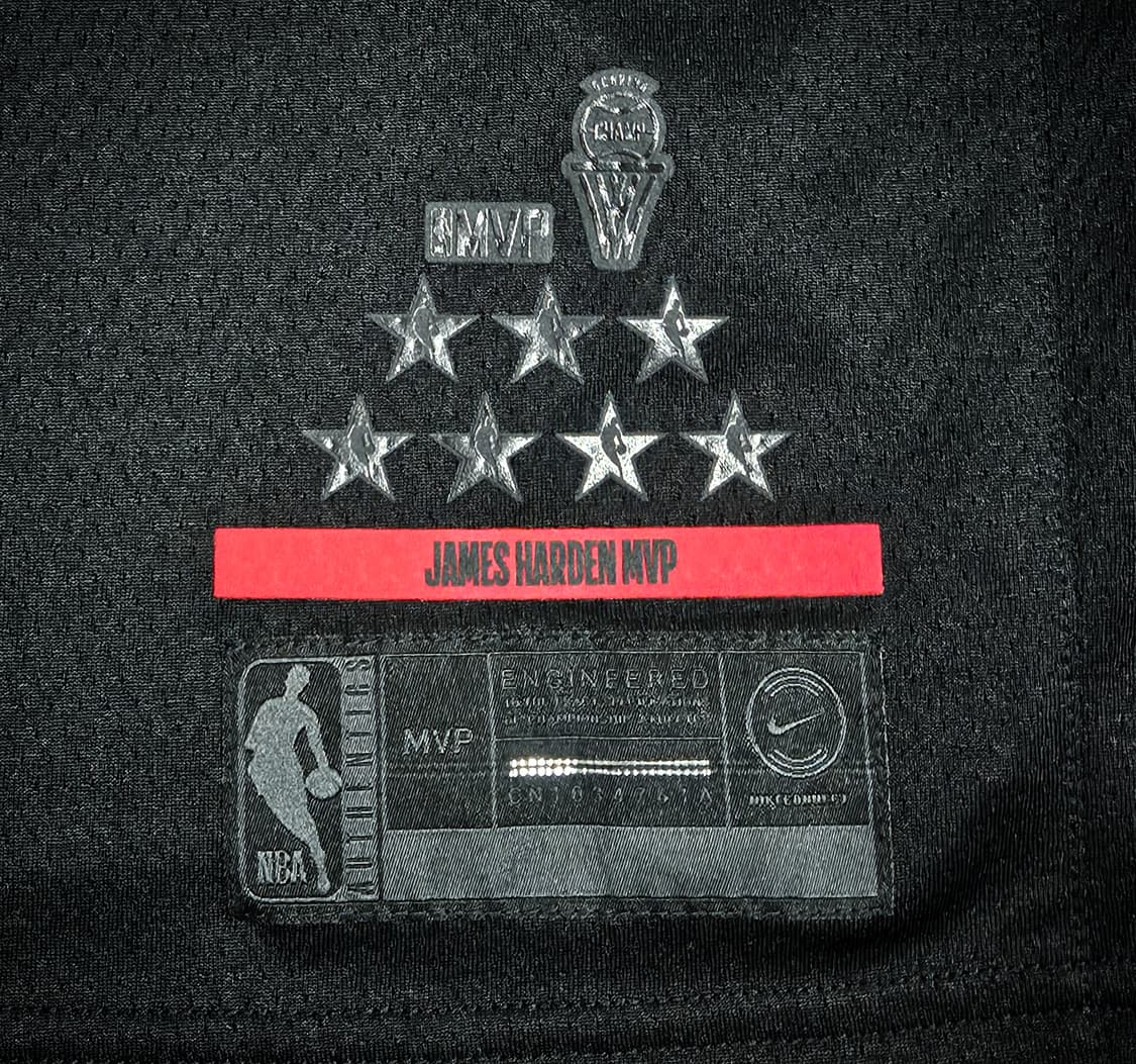 M)나이키 NBA 휴스턴 로켓츠 제임스하든 유니폼 상품이미지3
