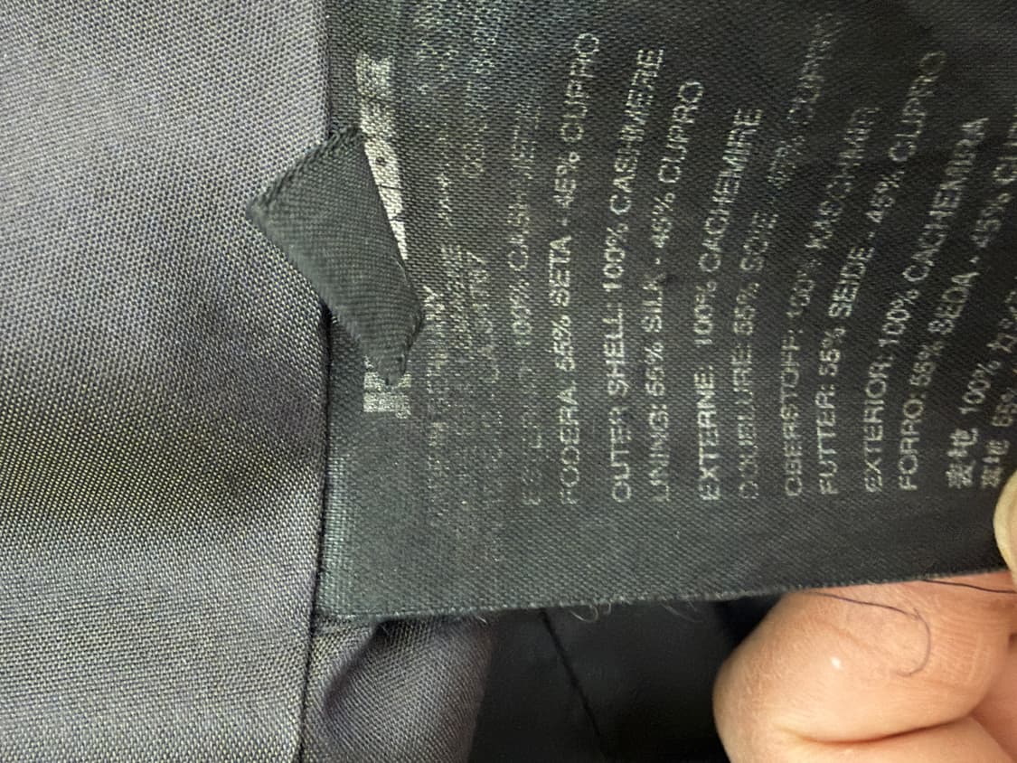 Jil Sander 90s-00s Cashmere Coat 36 상품이미지6