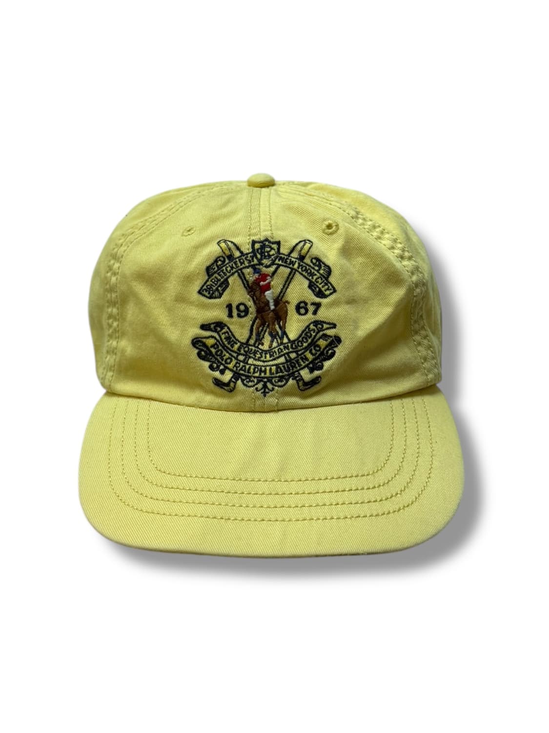 폴로 빈티지 옐로우 캡 상품이미지1