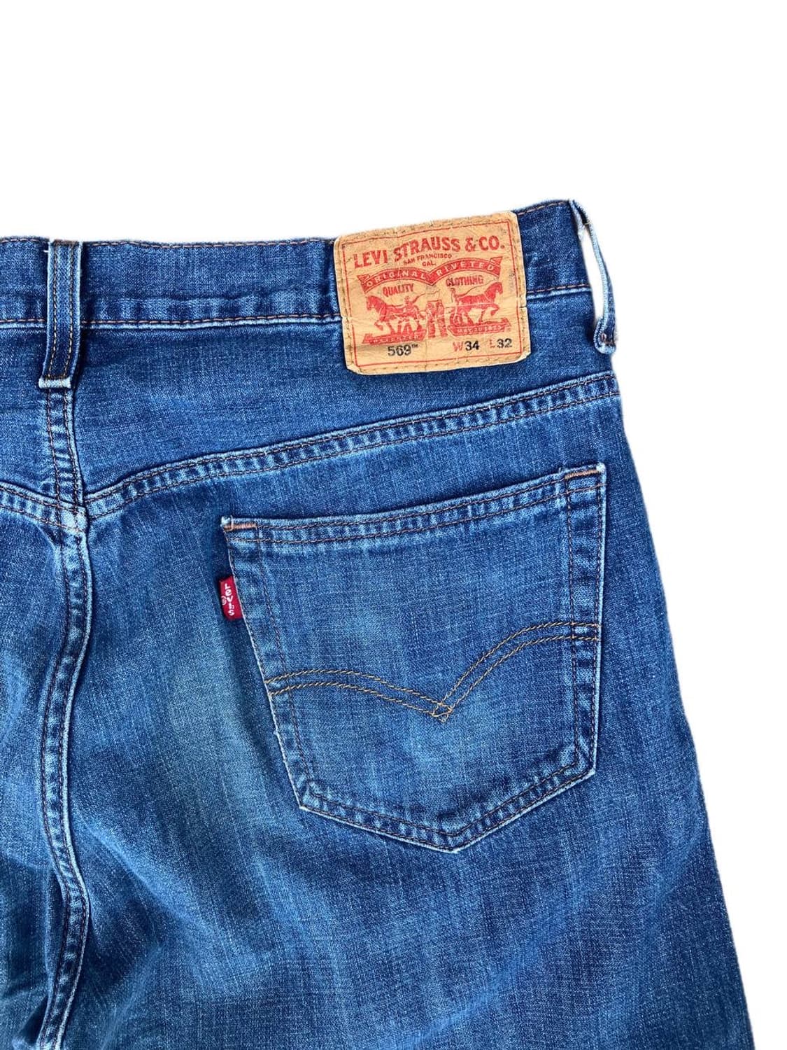 Levis 569 indigo jeans (35) a9 상품이미지4