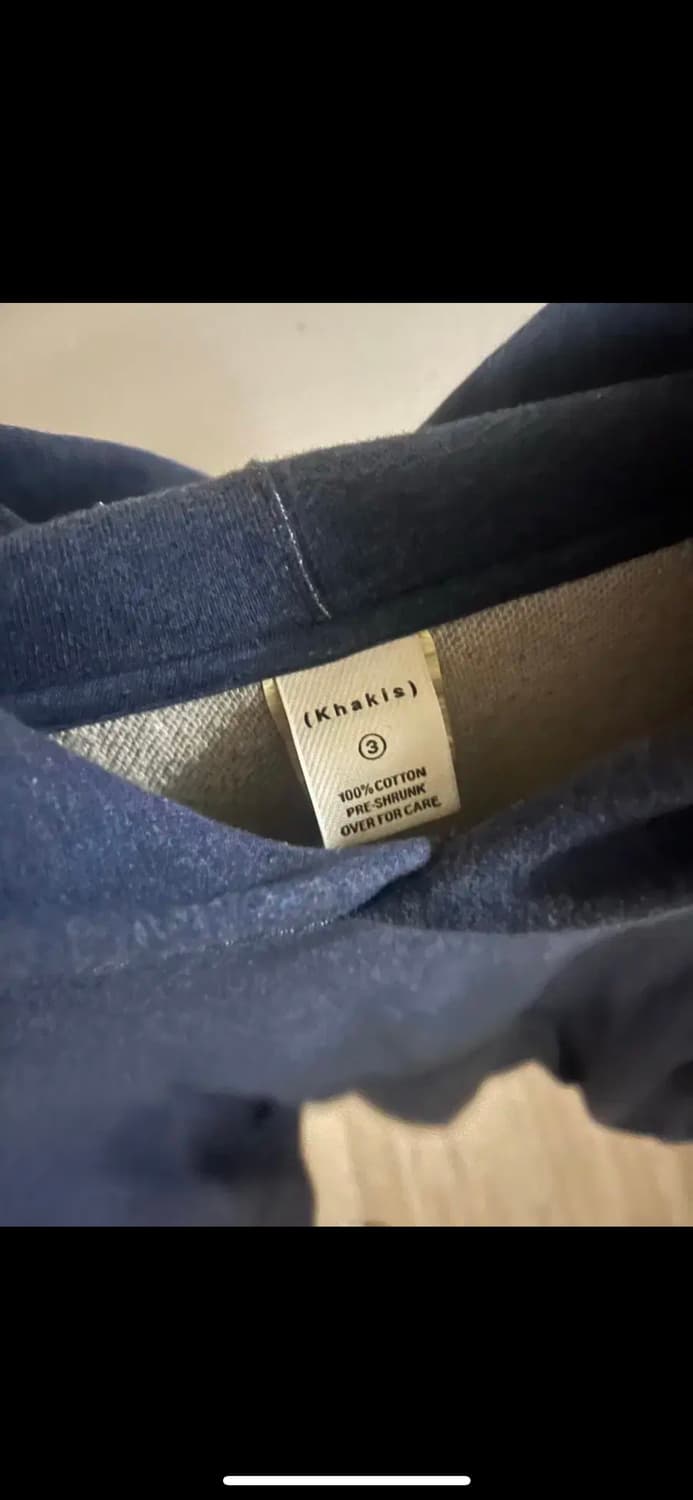 카키스 후드 3사이즈 L 상품이미지2