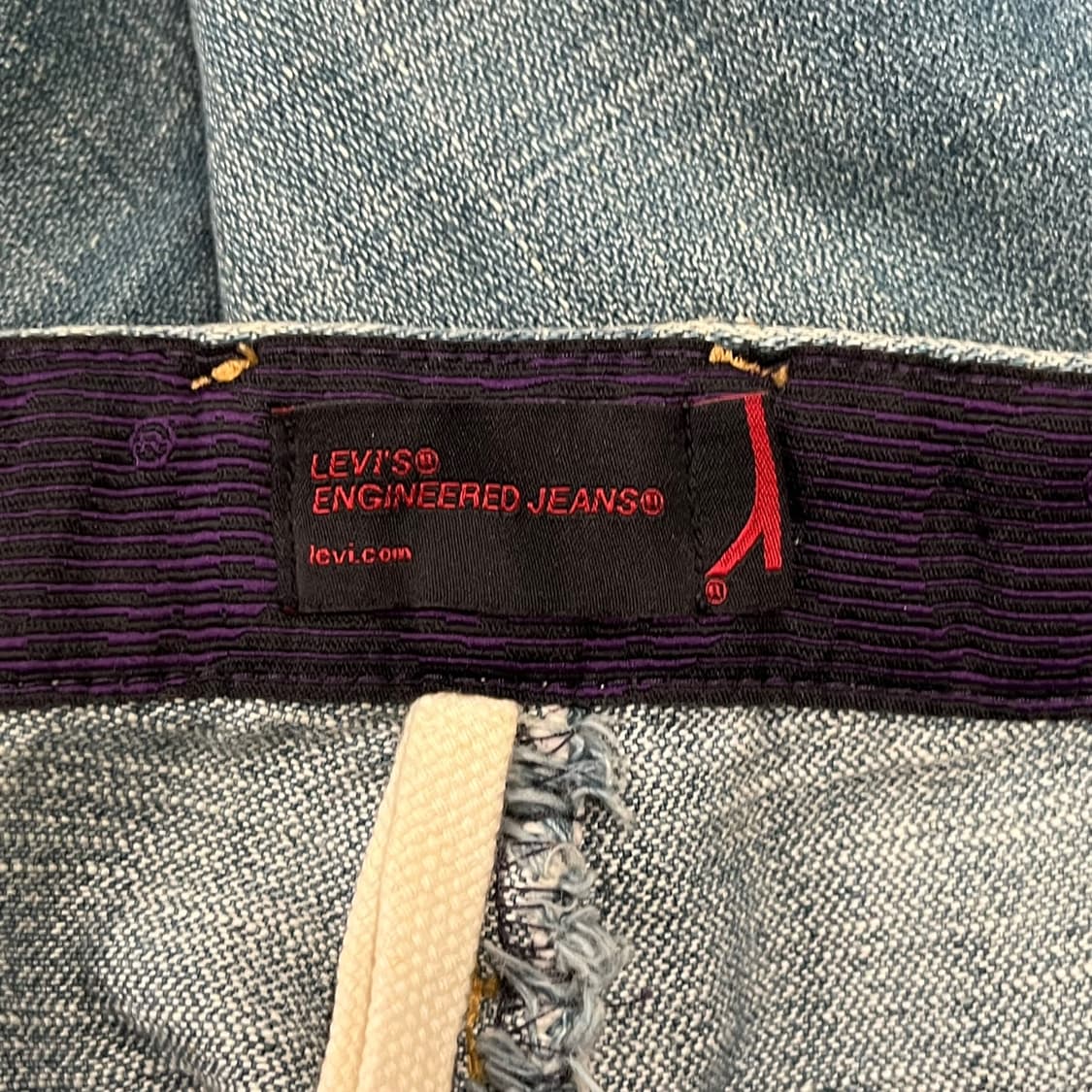 [정품] 리바이스 워싱 데님 청바지 b18 상품이미지4